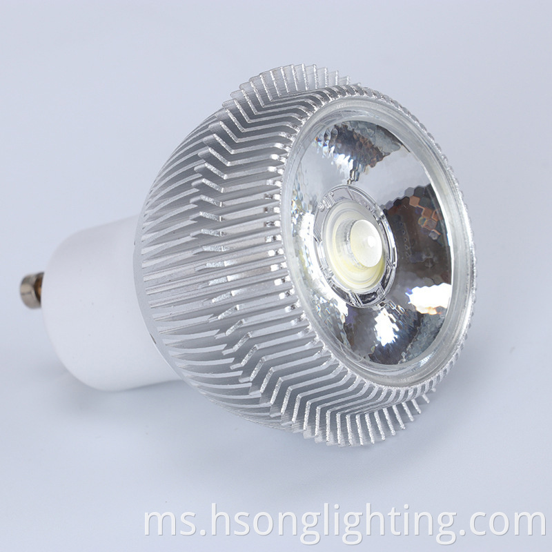 Die Cast Aluminium Memfokuskan Perlindungan Mata LED Spot GU10 LED mentol MR16 Lampu tempat LED